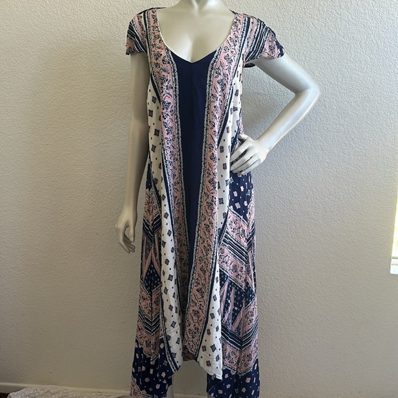 Anthropologie | Maeve Summertide Swing Tide Flowy Maxi Dress - Picture 6 of 10